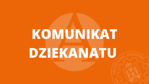 plansza komunikat dziekanatu