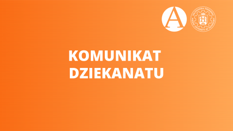 plansza komunikat dziekanatu