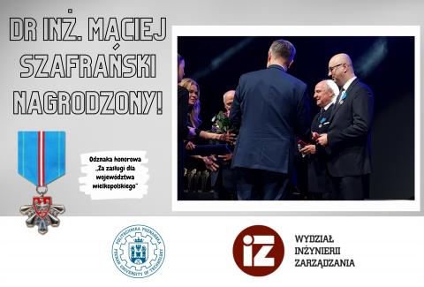 odznaczenie M. Szafrańskiego